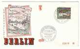 ALLEMAGNE - BERLIN / DEUTSCHLAND - FDC / 1er Jour / Ersttag - 27/06/1962 - Yvert 197 - Storia Postale