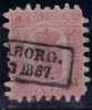 FINLANDE-N°9 OBLITERE 40 P ROSE-COTE 90€ - Used Stamps