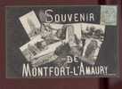 26582  Souvenir De Montfort L'amaury Multivue édit.huber  Belle Carte - Montfort L'Amaury