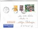 GOOD Postal Cover FRANCE To ESTONIA 2007 - Nice Stamped: Racoon ; Marianne - Lettres & Documents