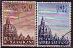 Z2388 - VATICANO Aerea SASSONE N°22/23 - VATICAN Aerienne Yv N°22/23 - Luchtpost