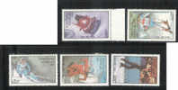 Laos 1992 Winter Olympics Albertville MNH - Inverno1992: Albertville