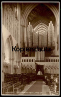 ALTE POSTKARTE WELLS CATHEDRAL CHOIR KIRCHE L'EGLISE ORGUE ORGAN ORGEL SOMERSET Postcard Cpa AK Ansichtskarte - Wells