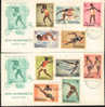 Jeux Olympiques 1964  Burundi FDC  Athlétisme Gymnastique Plongeon Natation - Estate 1964: Tokio