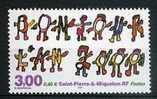 FETE / NOUVEL AN /  2000 / LETTRE ILLUSTREE  /  SAINT PIERRE ET MIQUELON - Año Nuevo