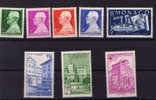 Monaco 1946, Vues Diverses, N° 281 / 84 Neuf, + 276 – 277 – 276 - Sonstige & Ohne Zuordnung