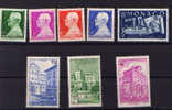 Monaco 1946, Vues Diverses, N° 281 / 84 Neuf, + 276 – 277 – 276 - Autres & Non Classés