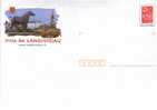 PAP LANDIVISIAU (FINISTERE) : STATUE D´un CHEVAL Timbre "LAMOUCHE" - Prêts-à-poster: Repiquages /Lamouche