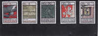 Pays-Bas Yv.no.832/6 Obliteres - Used Stamps