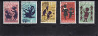 6568 - Pays-Bas 1963 - Yv.no.782/6 Obliteres - Usati