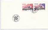 Norway FDC Nordic House Reykjavik 26-6-1973 - FDC