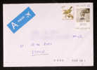 COVER FROM BELGIQUE TO ITALY - Lettres & Documents