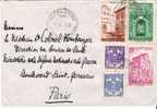 LETTRE 1948 Avec Affranchissement De 5 Timbres. - Marcophilie