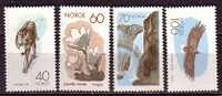 Q8056 - NORWAY NORVEGE Yv N°558/61 ** Natura - Nuovi