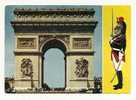 Paris: Arc De Triomphe De L´ Etoile, Garde Républicain (08-1044) - Arrondissement: 17