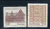 SWEDEN - MUSÉE KULTUREN DE LUND - Yvert # 1175/6  - VF USED - Usati