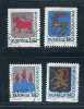 SWEDEN - ARMOIRIES DE PROVINCES - Yvert # 1171/4  - VF USED - Used Stamps