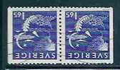 SWEDEN - Nuit Et Jour -  Yvert # 1142a - Se-tenant Pair - VF USED - Used Stamps