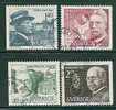 SWEDEN - NOBEL PRIZE - Yvert #  1110/3 - VF USED - Used Stamps