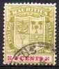 Maurice ;1909;ob ;Armoirie - Mauritius (1968-...)