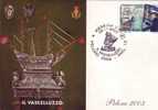 ITALIA 2003 - Cartolina Ufficiale - Annullo Speciale Illustrato - Nave A Vela - Schiffahrt