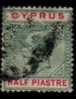 CYPRUS    Scott #  62  F-VF USED - Cyprus (...-1960)