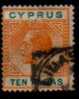 CYPRUS    Scott #  61a  F-VF USED - Cyprus (...-1960)