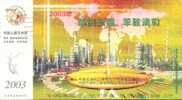 Jiujiang Refinery  , China  Petroleum - Chemical Co.   Pre-stamped Card , Postal Stationery - Pétrole