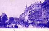75 PARIS Perspective Du Boulevard Bonne Nouvelle  Beau Plan Colorisée  1906 - Arrondissement: 02