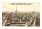 Paris: Vue Générale Prise De L' Arc De Triomphe, Tour Eiffel (08-1102) - District 17