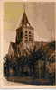 CPSM 91 BRUYERES LE CHATEL L'EGLISE 1952 TBE - Bruyeres Le Chatel