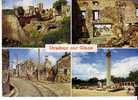 ORADOUR SUR GLANE -  4 Vues :  L´Eglise - Champ De Foire Et Auto Du Dr Desourteau - Grand´Rue - Le Cimetière - N° 971.18 - Oradour Sur Glane