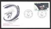 1er Jour FUSEE DIAMANT  ( Satelite D1) 18.02.1966. - Europe