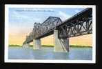 Mississippi River Bridge, Vicksburg, Mississippi - New Rail And Traffic Bridge - Autres & Non Classés