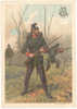 CHROMO - CHASSEURS A PIED DE LA GARDE - Uniformes