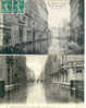 France:PARIS;Janvier 1910:INONDATIONS:2 Cartes:1:La Rue De Lille..2:Rue De Pontoise.AMBULANT:La Boissière à Paris.1910. - Floods