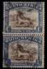 SOUTH AFRICA   Scott #  62   F-VF USED Pair - Used Stamps