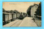 B - 45 - OUZOUER DAMPIERRE - La Gare Avec Train - Ouzouer Sur Loire