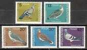 BULGARIA \ BULGARIE - 1984 - Pigeons - 5v** - Nuovi