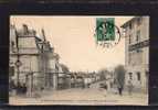 88 CHARMES SUR MOSELLE Pont, Avenue De La Gare, Animée, Hotel De La Poste, Ed Claude 9, 1909 - Charmes