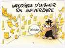 " Impossible D'oublier Ton Anniversaire" ; Singe; Illustration De Jean FAIVRE Et Sulpice,B/TB - Faivre
