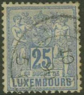 LUXEMBOURG..1882..Michel # 52D...used. - 1882 Alegorias