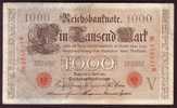 BILLETS ALLEMAGNE - Reichsbankdirektorium - 1.000 Mark - Du 21 04 1910 - Pick 44a - 1000 Mark