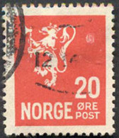 Pays : 352,02 (Norvège : Haakon VII)  Yvert Et Tellier N°:   115 (o) - Gebruikt