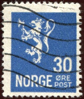 Pays : 352,02 (Norvège : Haakon VII)  Yvert Et Tellier N°:   118 (o) - Used Stamps