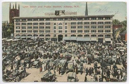 UNITED STATES - ALBANY : Lyon Block An Public Market - Albany