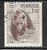 SWEDEN - FAUNA - BEAR - Yvert # 998 - VF USED - Bears