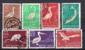 Rumänien; 1957; Michel 1686/93 O; Tierwelt Des Donaudeltas; 7 Werte - Used Stamps