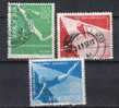 Rumänien; 1957; Michel 1639/41 O; Europa Turnmeisterschaft; - Used Stamps