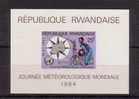 RWANDA MNH** MICHEL BL 1 METEO - Klimaat & Meteorologie